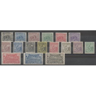 Timbres - Guyane  - 1904 - No 49/65