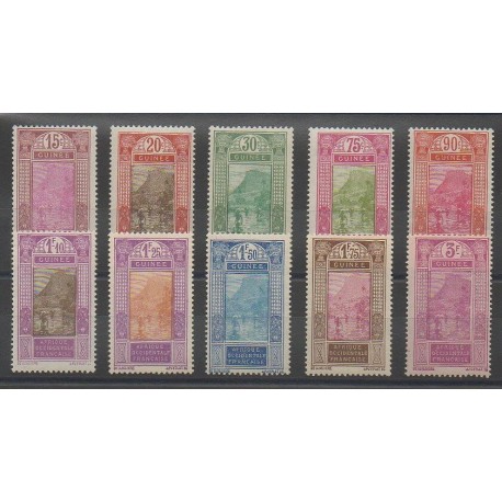 Guinea - 1927 - Nb 107/114