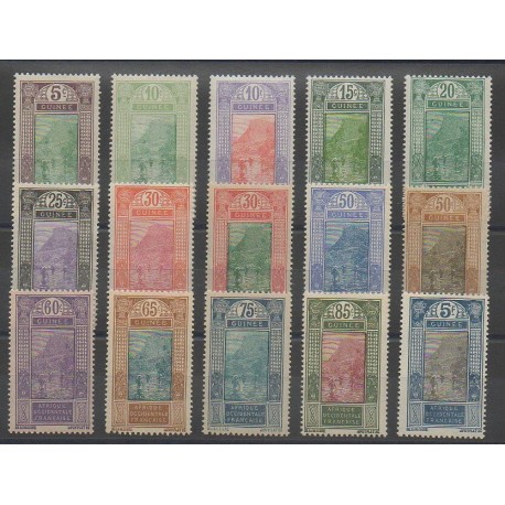 Guinée - 1922 - No 84/98