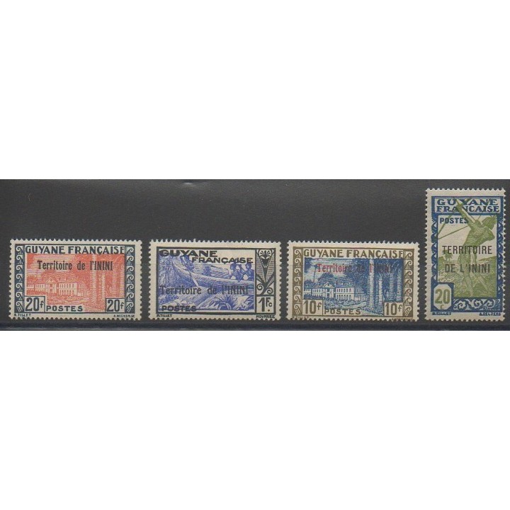 Timbres - Inini  - 1944 - No 53/56
