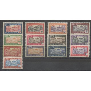 Stamps - Niger  - 1927 - Nb T9/T21