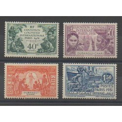 Oubangui - 1931 - No 84/87