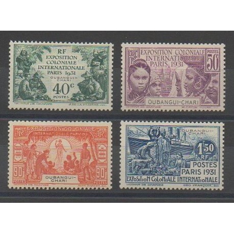 Oubangui - 1931 - No 84/87