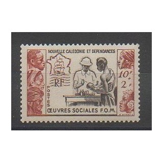 Timbres - Nouvelle-Calédonie  - 1950 - No 278