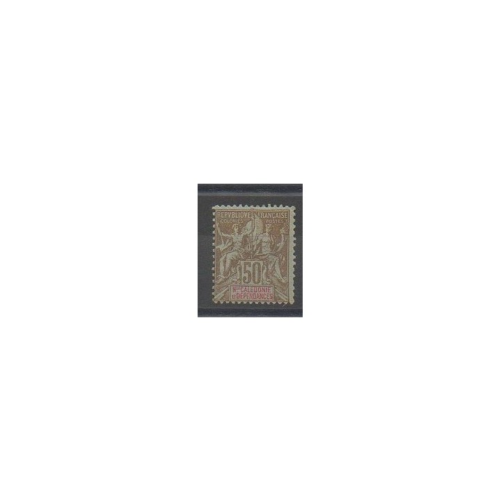 Timbres - Nouvelle-Calédonie  - 1900 - No 63