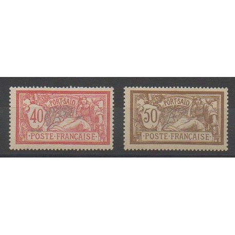 Port Said - 1902 - Nb 30/31