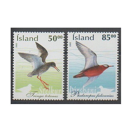 Islande - 2002 - No 950/951 - Oiseaux