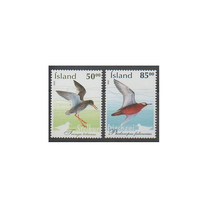 Stamps - Iceland - 2002 - Nb 950/951 - Birds