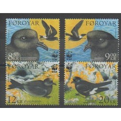 Faroe (Islands) - 2005 - Nb 526/529 - Birds