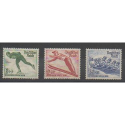 Germany - 1935 - Nb 559/561 - Winter Olympics - Mint hinged
