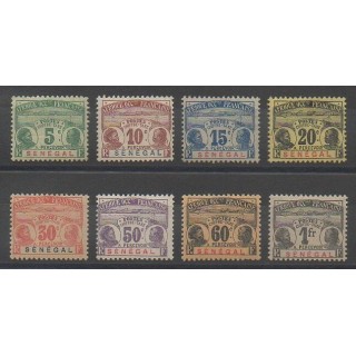 Stamps - Senegal - 1906 - Nb T4/T11