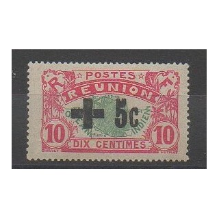 Timbres - Réunion  - 1915 - No 80