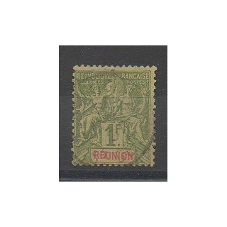 Stamps - Reunion - 1892 - Nb 44
