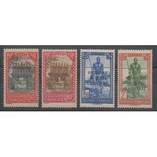 Stamps - Sudan - 1941 - Nb 125/128