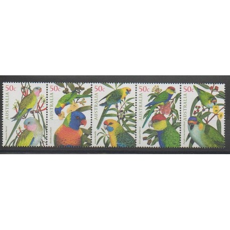 Australie - 2005 - No 2297/2301 - Oiseaux