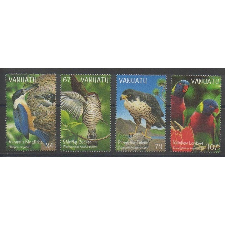 Stamps - Vanuatu - 1999 - Nb 1069/1072 - Birds