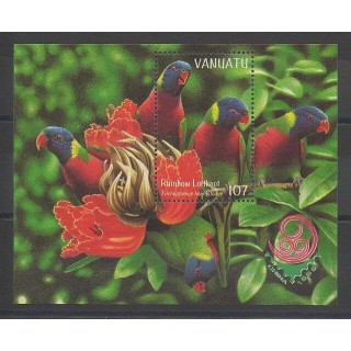 Timbres - Vanuatu - 1999 - No BF36 - Oiseaux