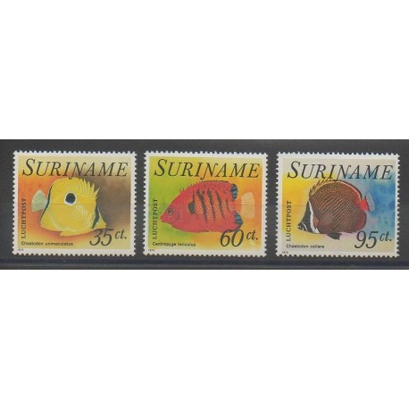 Surinam - 1976 - No PA53/PA55 - Poissons