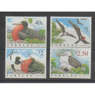 Timbres - Tokelau - 2004 - No 297/300 - Oiseaux