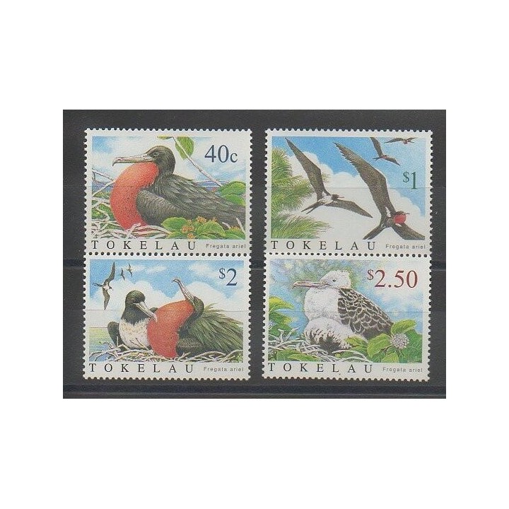 Stamps - Tokelau - 2004 - Nb 297/300 - Birds