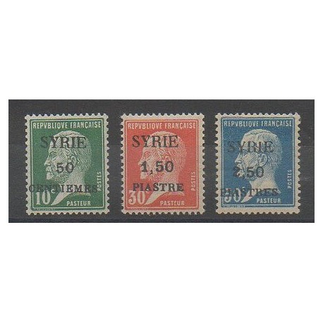 Syrie - 1924 - No 119/121