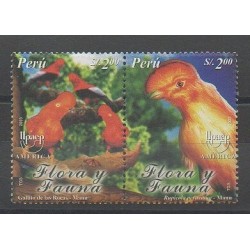 Pérou - 2003 - No 1347/1348 - Oiseaux