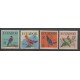 Équateur - 1958 - No 644/647 - Oiseaux