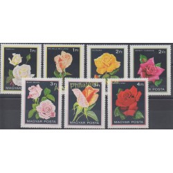 Hungary - 1982 - Nb 2806/2812 - Roses