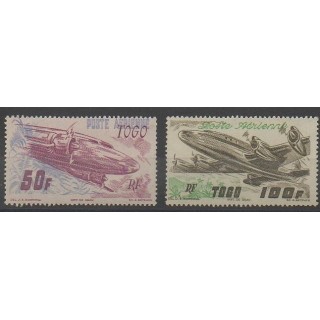 Timbres - Togo  - 1947 - No PA18/PA19