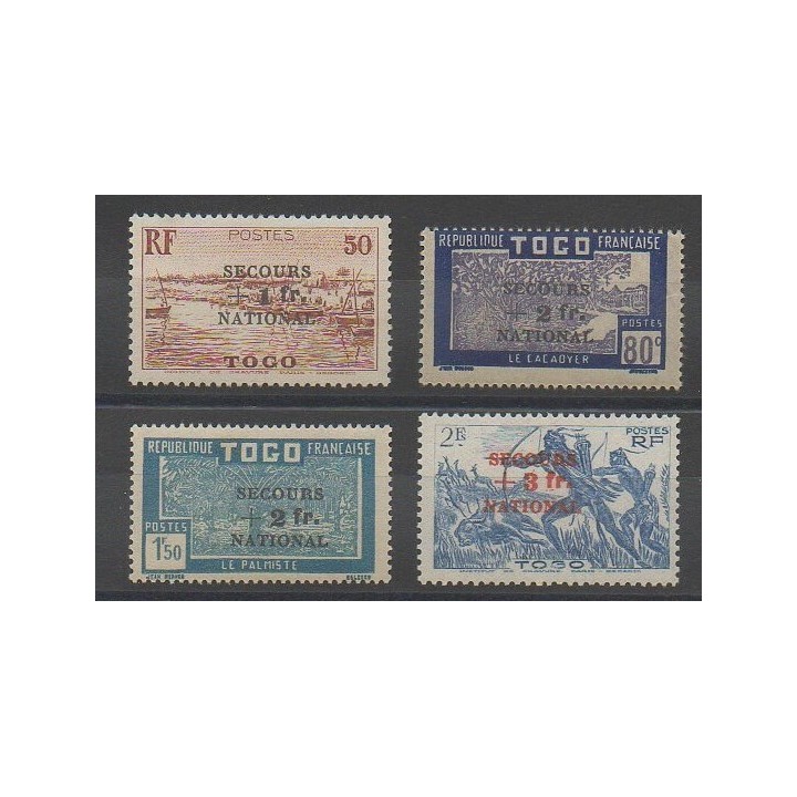 Timbres - Togo  - 1941 - No 211/214