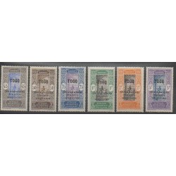 Togo - 1916 - Nb 95/100 - Mint hinged