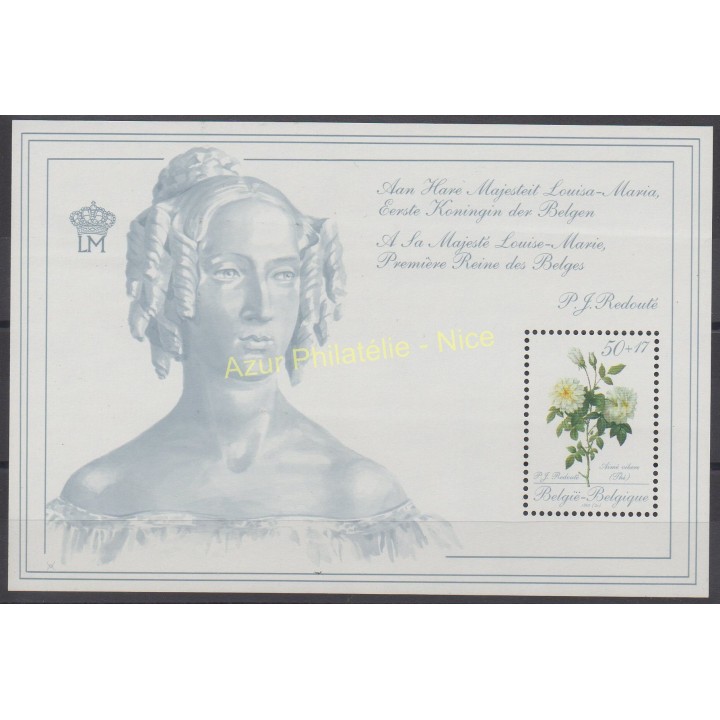 Timbres - Thème fleurs  - Belgique - 1989 - No BF 65