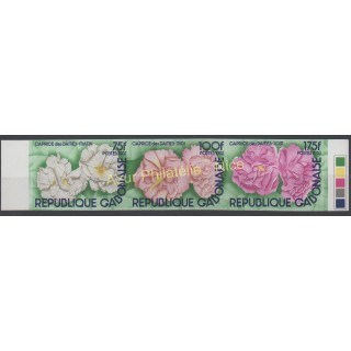 Timbres - Thème roses - Gabon - 1982 - No 502A ND