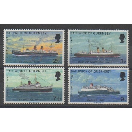 Guernesey - 1973 - No 70/73 - Bateaux