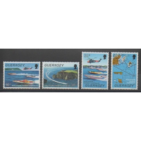 Guernesey - 1988 - No 428/431 - Sports divers