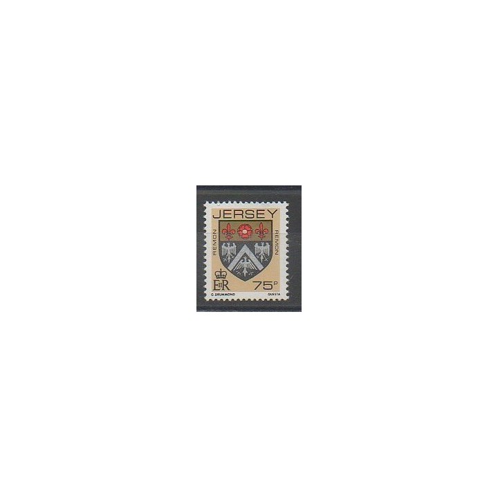 Stamps - Jersey - 1987 - Nb 399 - Coats of arms