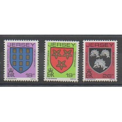 Jersey - 1988 - Nb 433/435 - Coats of arms