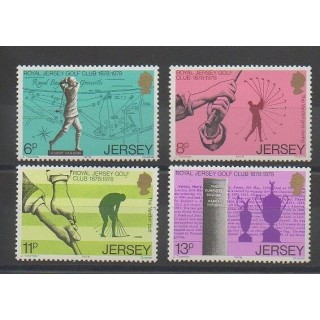 Stamps - Jersey - 1978 - Nb 167/170 - Various sports