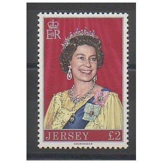 Timbres - Jersey - 1977 - No 166 - Royauté