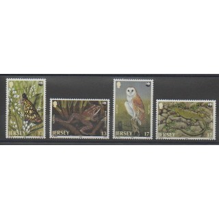 Stamps - Jersey - 1989 - Nb 470/473 - Animals