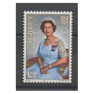 Timbres - Jersey - 1991 - No 537 - Royauté