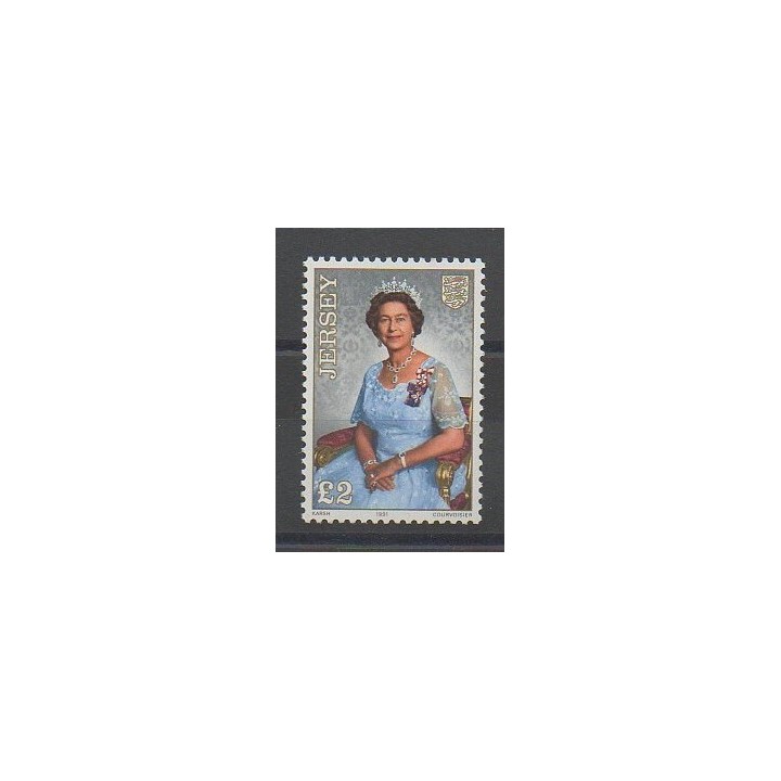 Stamps - Jersey - 1991 - Nb 537 - Royalty