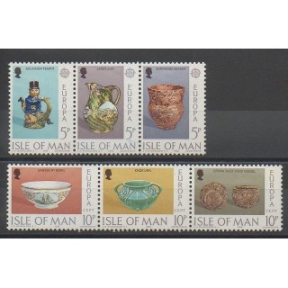 Timbres - Man (Ile de) - 1976 - No 75/80 - Art