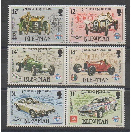 Man (Isle of) - 1985 - Nb 277/282 - Cars
