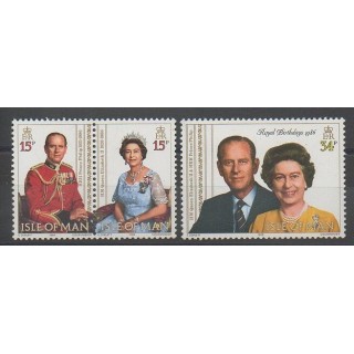 Stamps - Man (Isle of) - 1986 - Nb 314/316 - Royalty