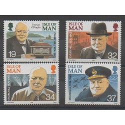 Man (Isle of) - 1990 - Nb 473/476 - Second World War