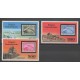 Centrafricaine (République) - 1977 - No PA167/PA169 - Timbres sur timbres