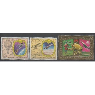 Stamps - Central African Republic - 1978 - Nb PA187/PA189 - Transport