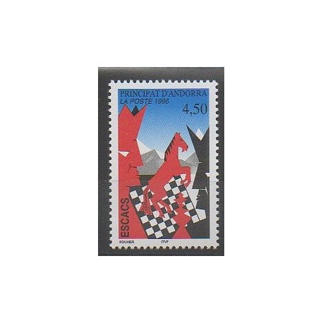 French Andorra - 1996 - Nb 477 - Chess