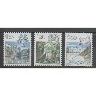 Timbres - Suisse - 1983 - No 1171/1173 - Horoscope